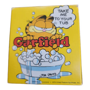 Vintage 1978 Garfield Molded Soap - New in Box